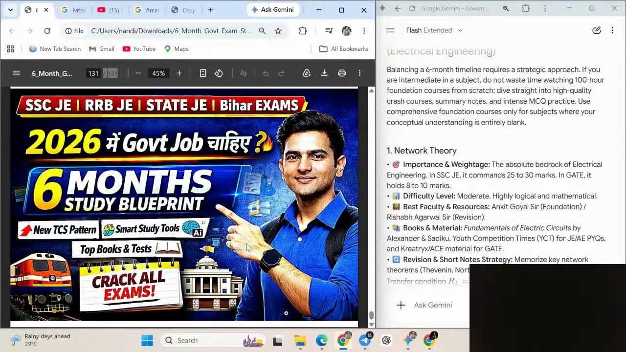 SSC JE & RRB JE 2026 | Complete 6-Month Study Plan, Best Books, Notes & Preparation Strategy #rrb je