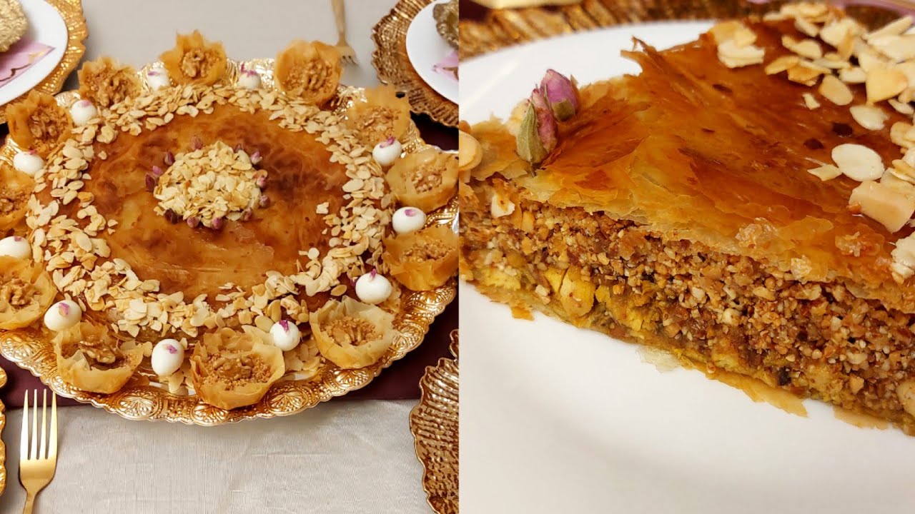 بسطيلة بالدجاج واللوز بدون بيض 😋بمذاق رائع تستحق التجربة