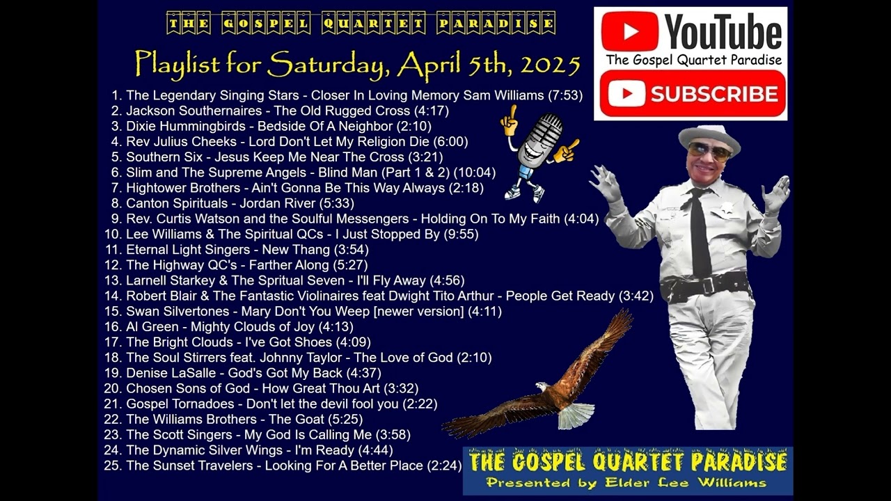 4-5-25 Gospel Quartet Paradise Weekend Edition.