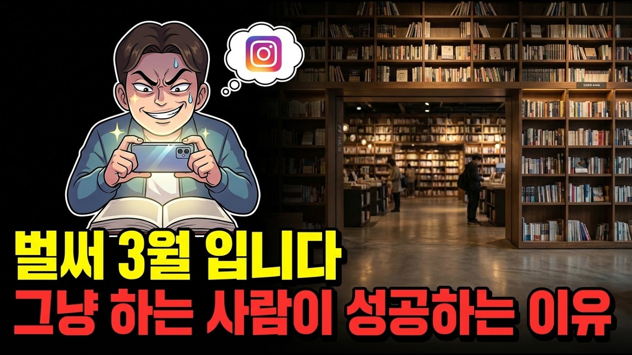 벌써 3월인데 아직도 제자리? 당신이 실패하는 진짜 이유