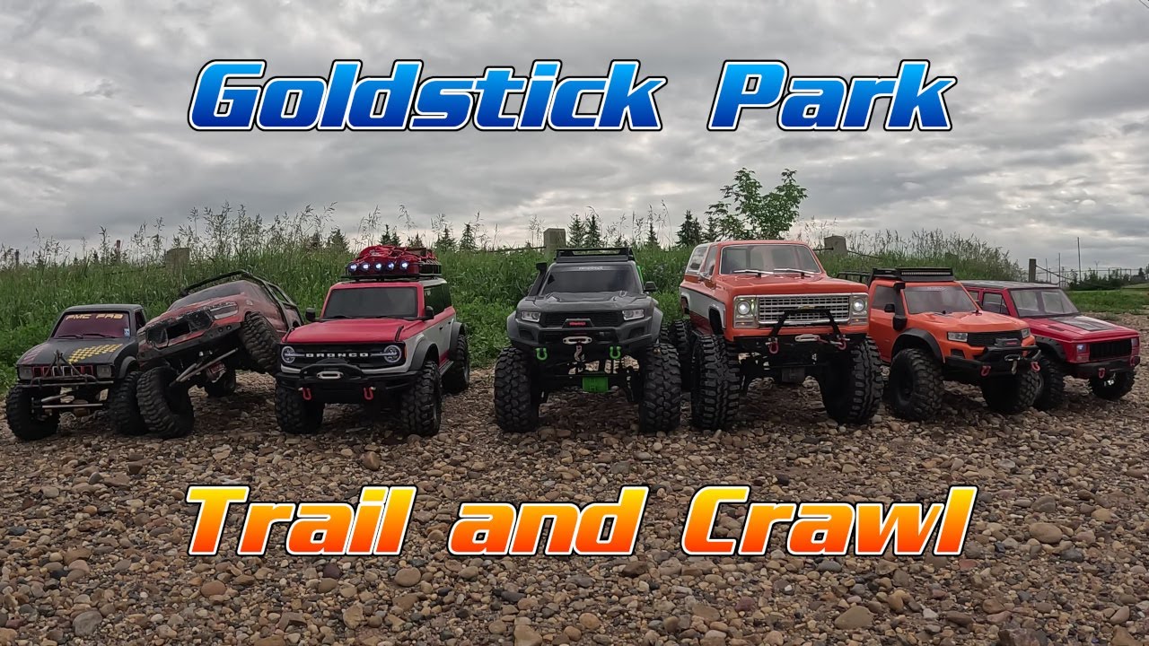 Goldstick Park trail ride and crawling