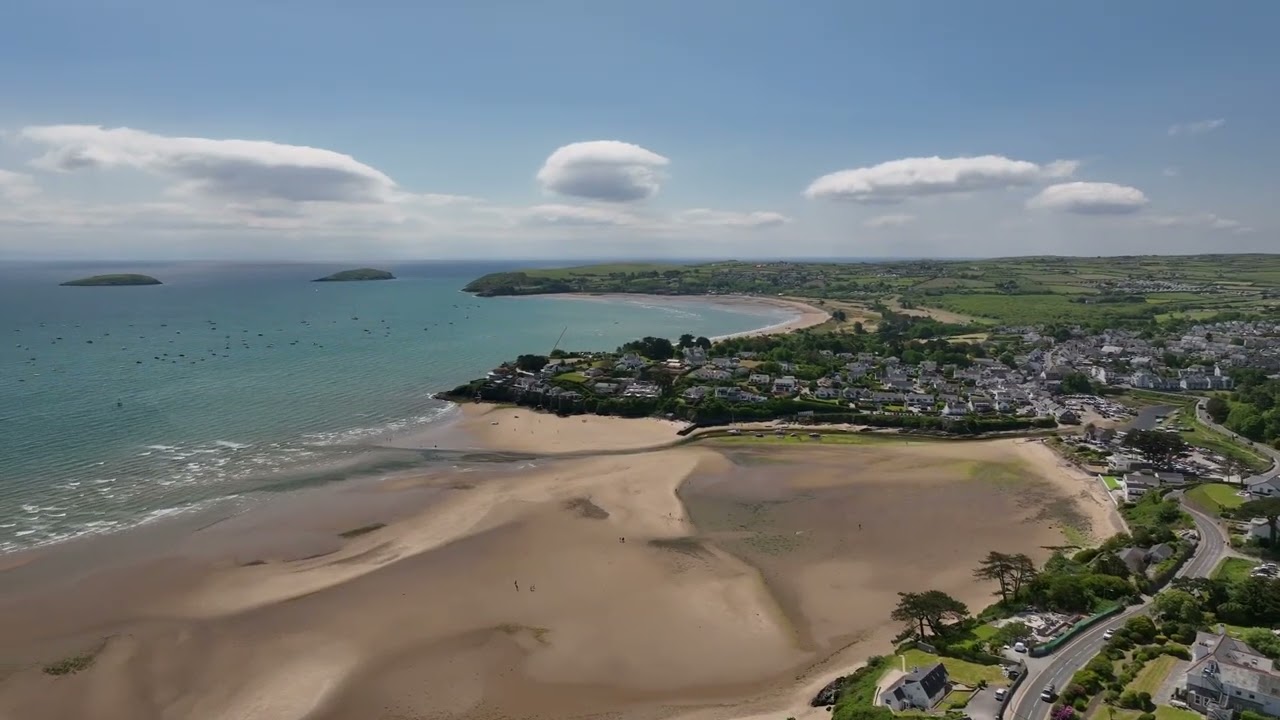 Abersoch - Llŷn Peninsula, Wales (4K drone footage)