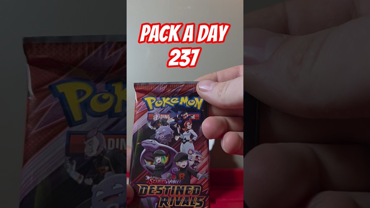 Destined Rivals! Pokemon pack a day, day 237 with PokéMonster!