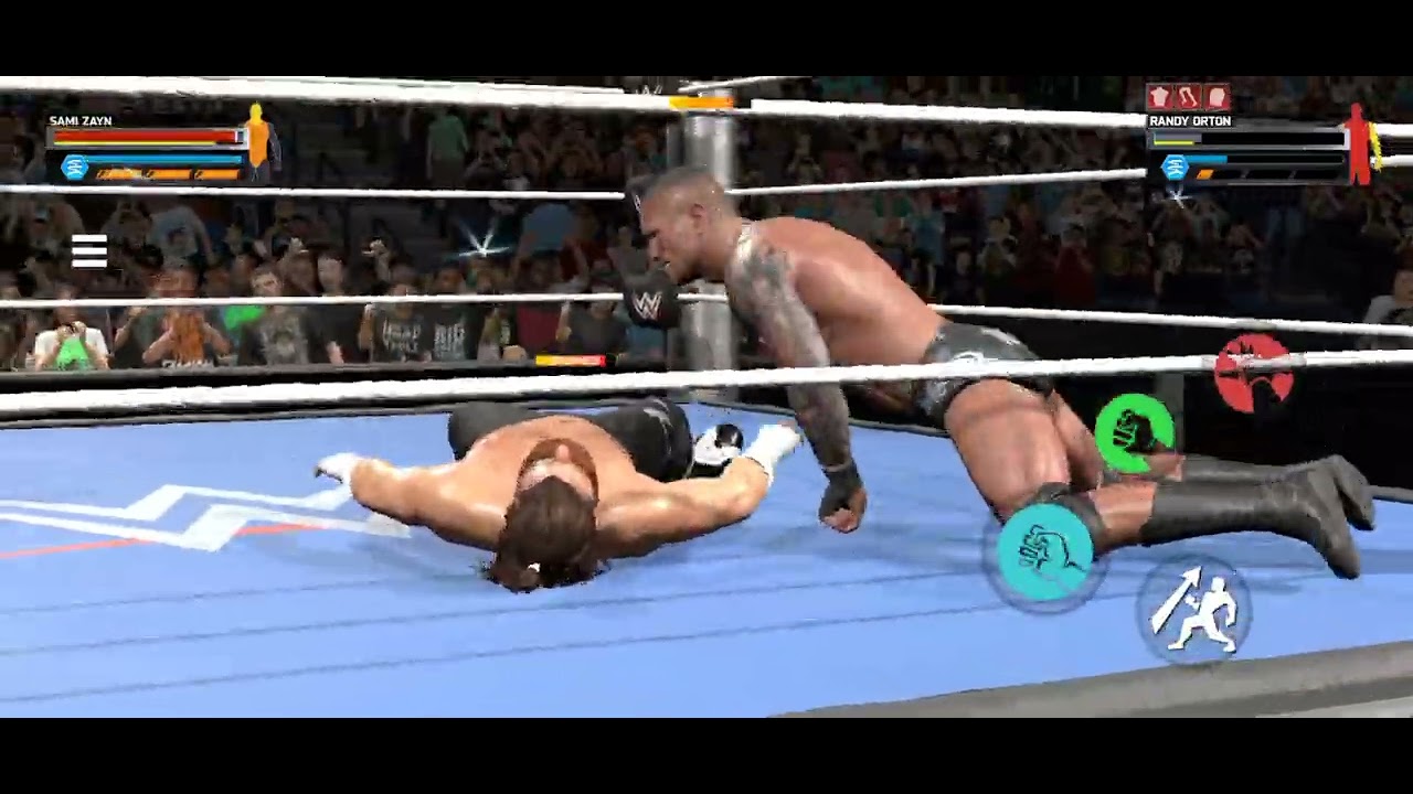 Sami Zayn vs. Randy Orton in 1v1 action – what a match! 💥The tension was real!🔥