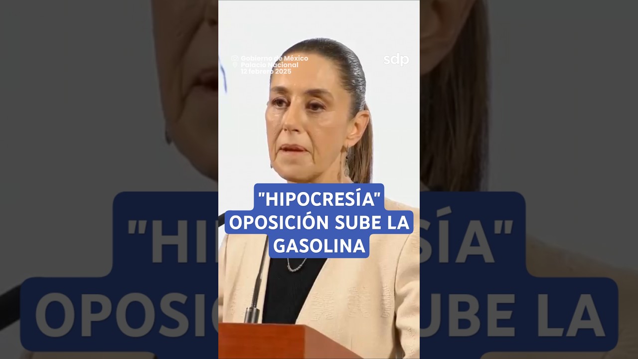 &iexcl;GASOLINA a $24 pesos! CLAUDIA SHEINBAUM 🇲🇽 buscar&aacute; mejorar el PRECIO de la GASOLINA