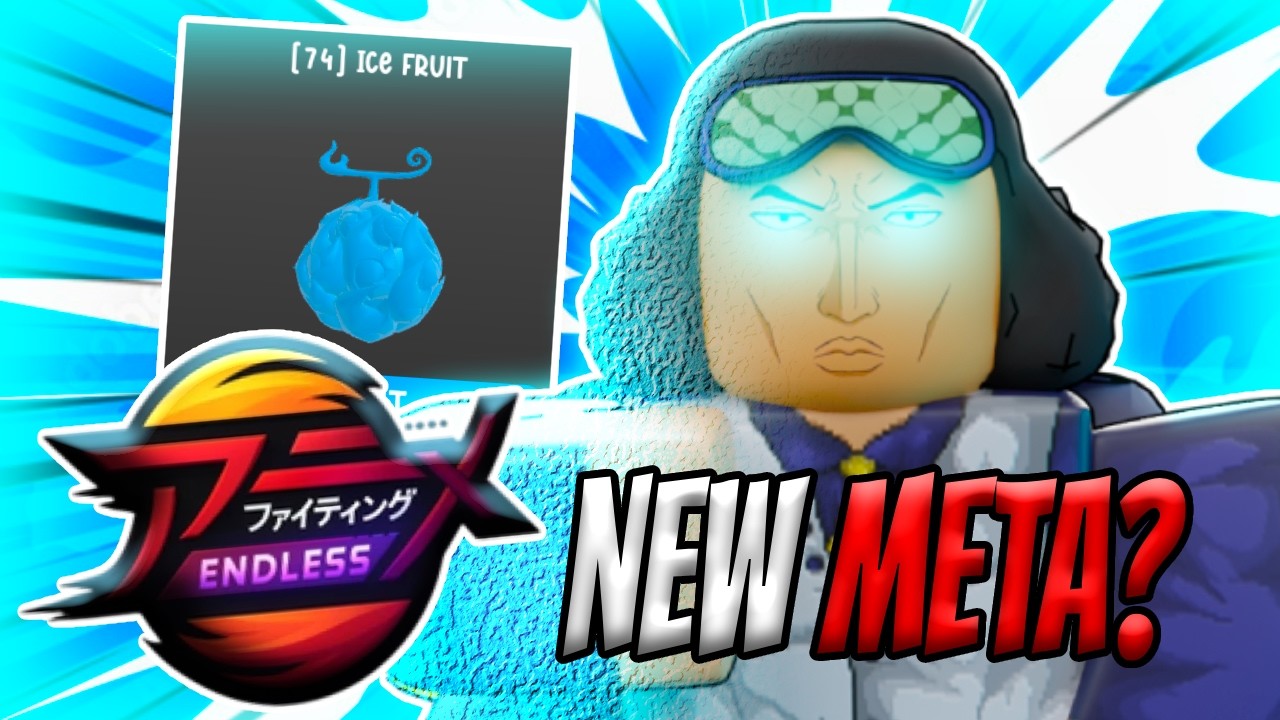 Mastering *ICE FRUIT* to become KUZAN AOKIJI in Anime Fighting Simulator: Endless 🔥