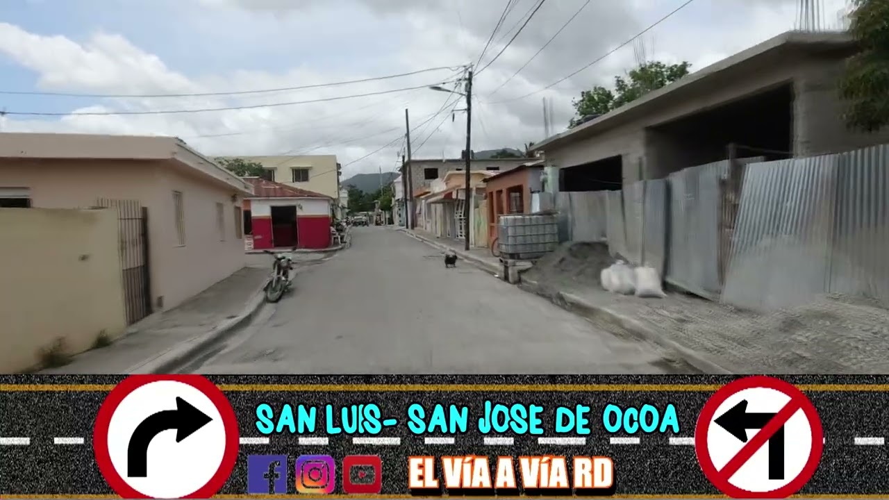 SAN LUIS OCOA- Recorrido completo en las calles de Ocoa