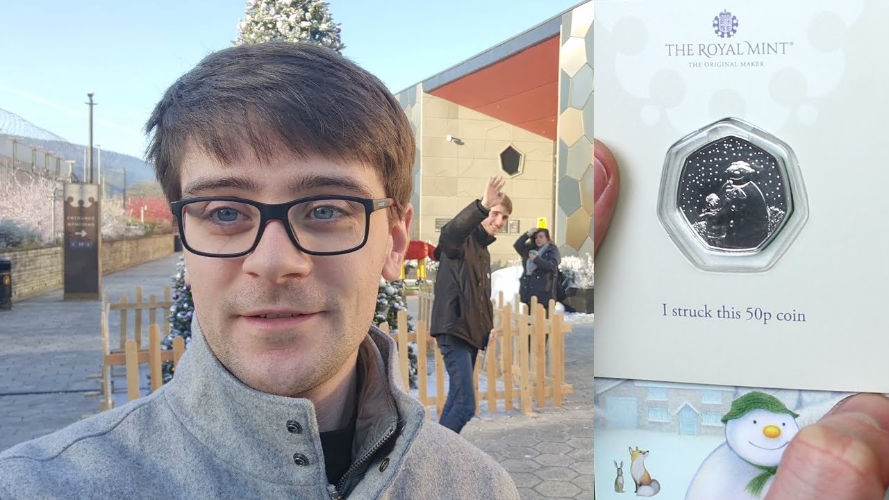 December 2021 Royal Mint Tour!!! Snowman 50p Strike Your Own!!!