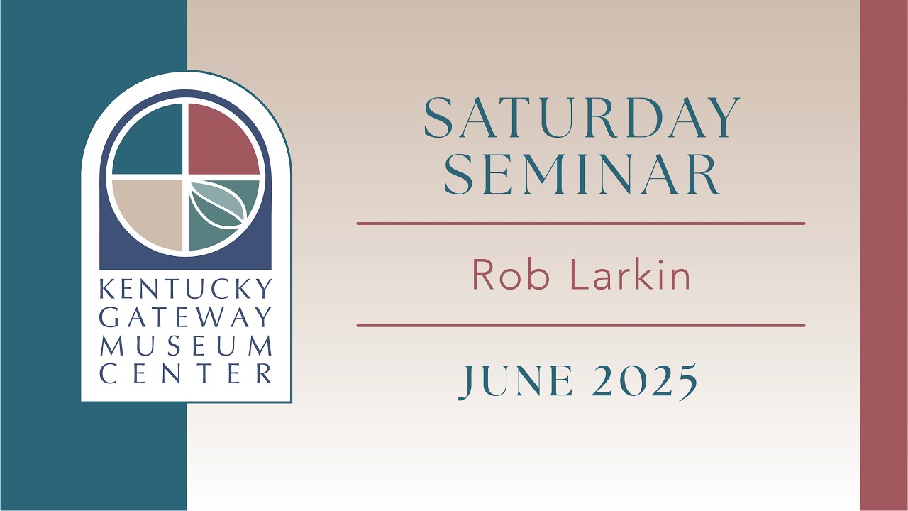 June 2025 Saturday Seminar with Rob Larkin