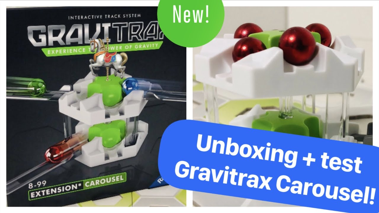 Распаковка Gravitrax Carousel + тест!! Удивительные результаты + советы!