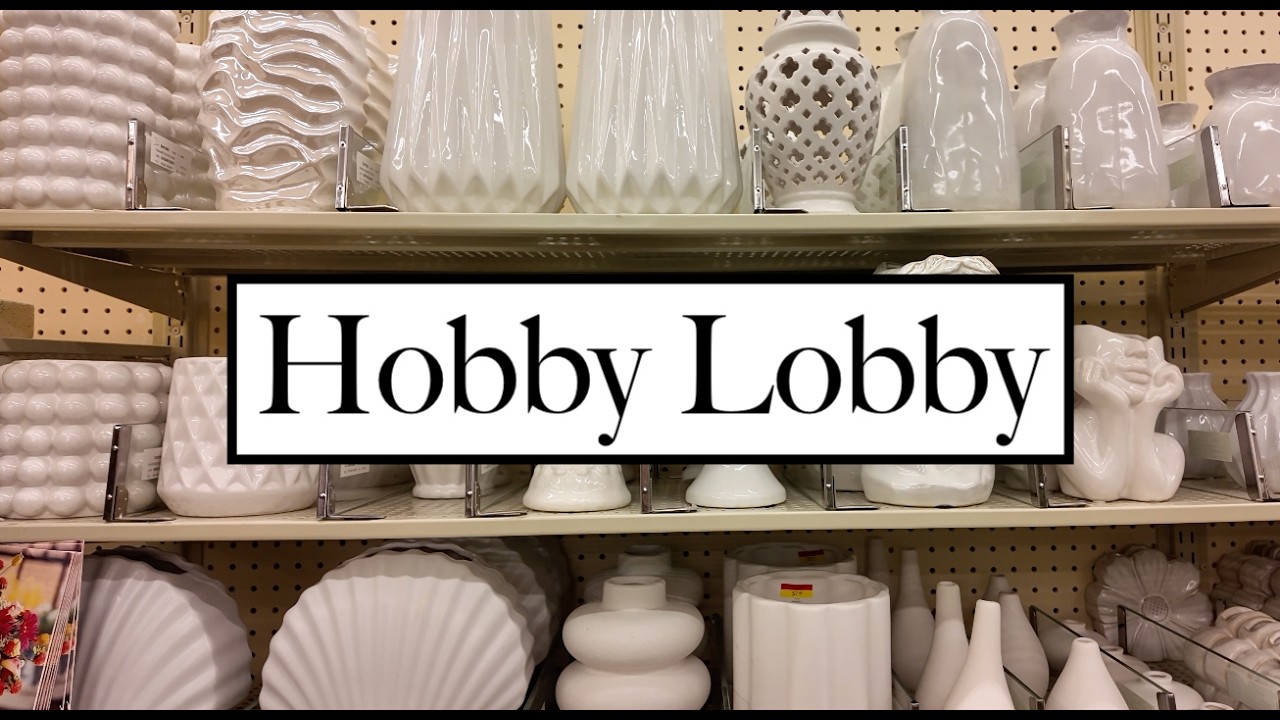 Hobby Lobby ! NEW ! Shopping !