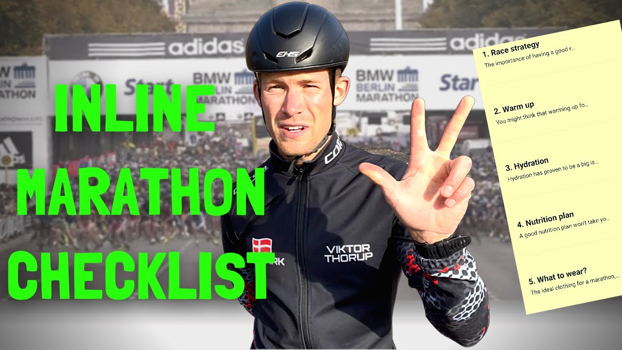 Get Ready for an INLINE SKATING MARATHON (Full checklist)