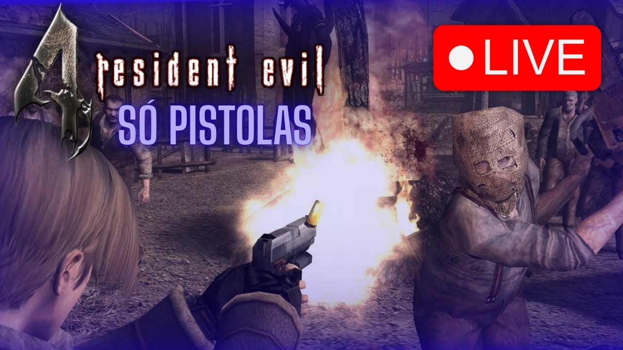 Resident Evil 4 (2005) Só de pistolas #4