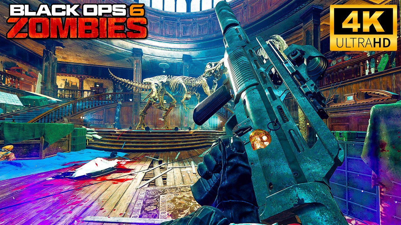 BLACK OPS 6 ZOMBIES - SHATTERED VEIL (ZOMBIE SNACKS) Directed Mode 4K Gameplay (No Commentary)