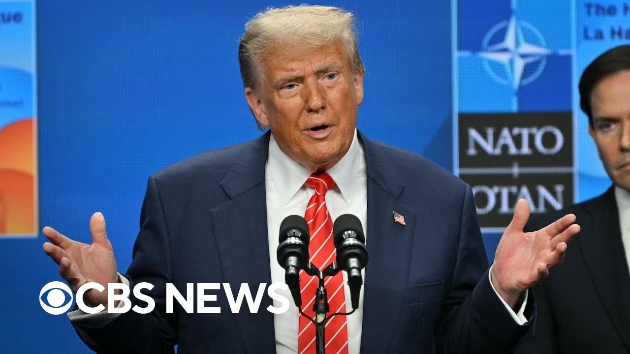 Trump holds news conference at NATO summit, addresses Israel-Iran ceasefire | Special Report