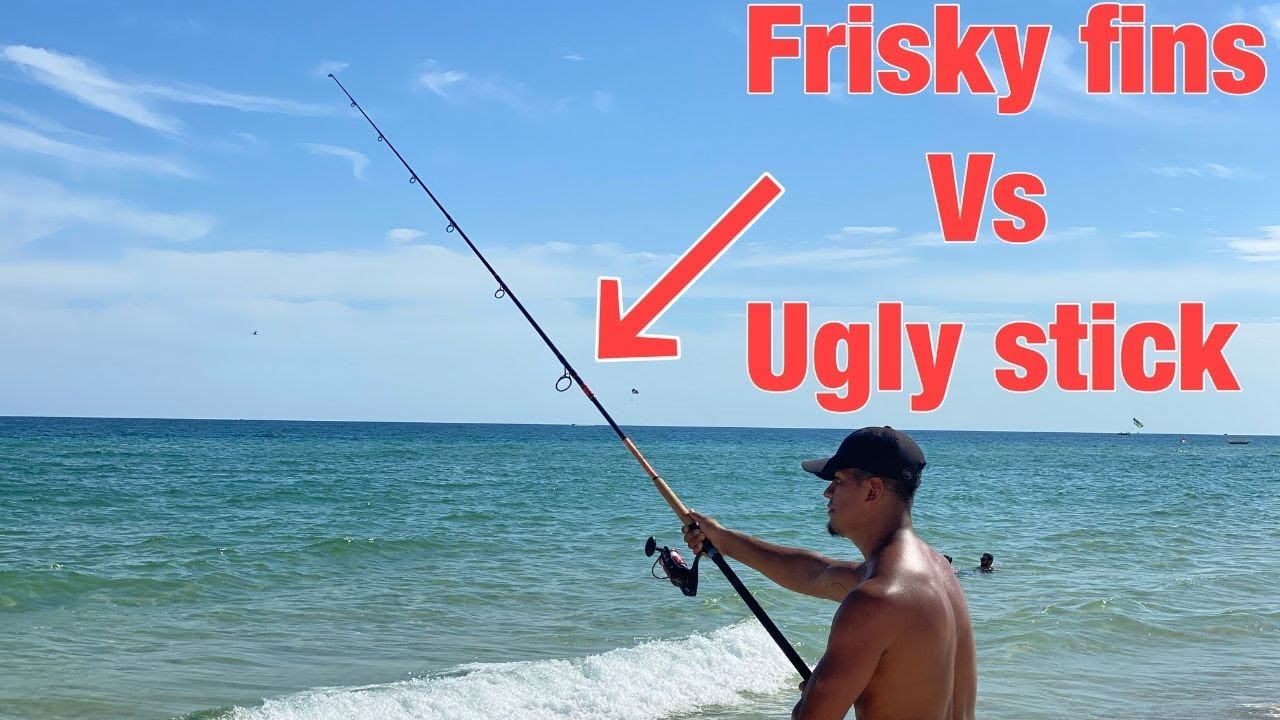 SURF FISHING ROD goes over 100 YARDS Easily!