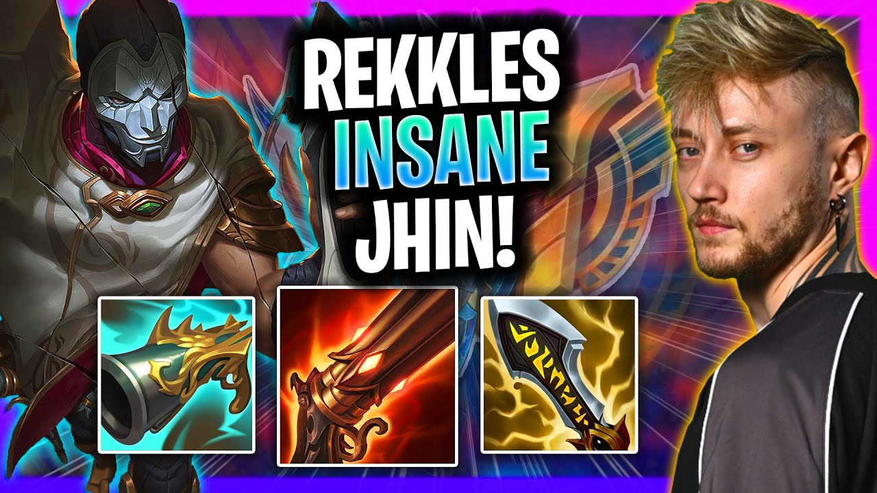 REKKLES IS INSANE WITH JHIN! | LR Rekkles Plays Jhin ADC vs Corki!  Season 2025