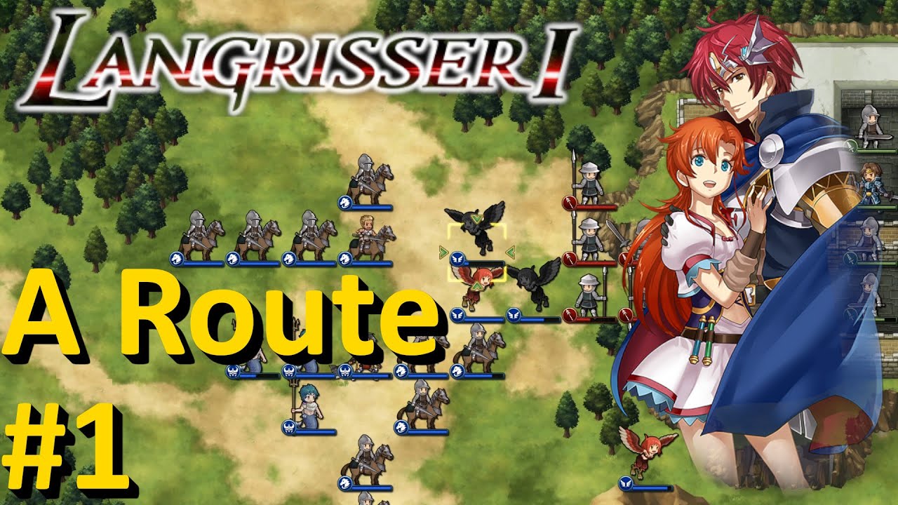 Langrisser I #1 A Route Playthrough Chapters 1-10 (No Commentary)