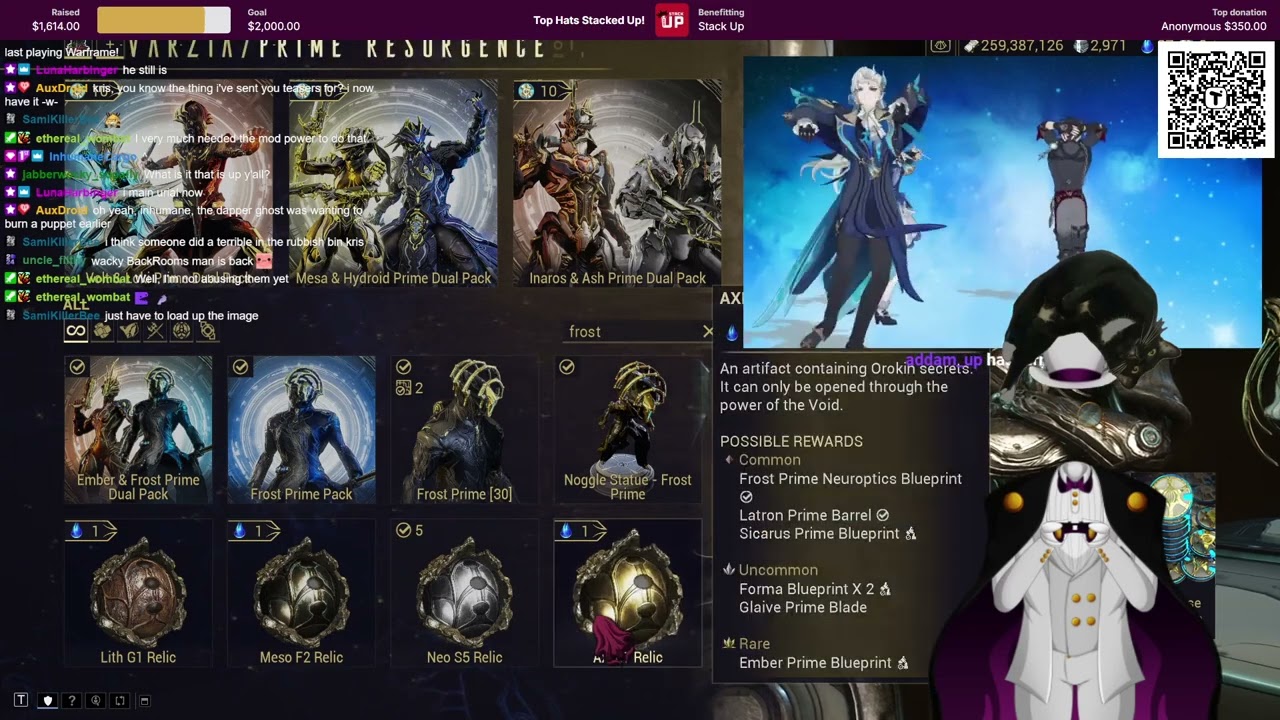 LR5... tonight? Weeklies and such! #tennocreate