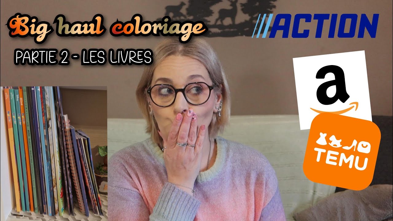 Big Haul coloriage 📖 | Partie 2 - Les livres