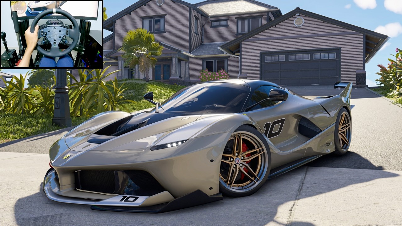 Ferrari FXX K 1000HP - The Crew Motorfest | Logitech RS50 Gameplay