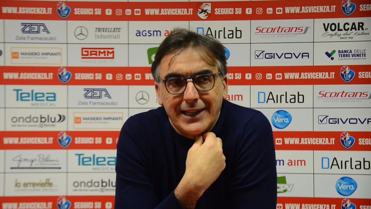 Sala stampa: Federico Xaxa al termine di AS Dil Vicenza - Cus Cagliari