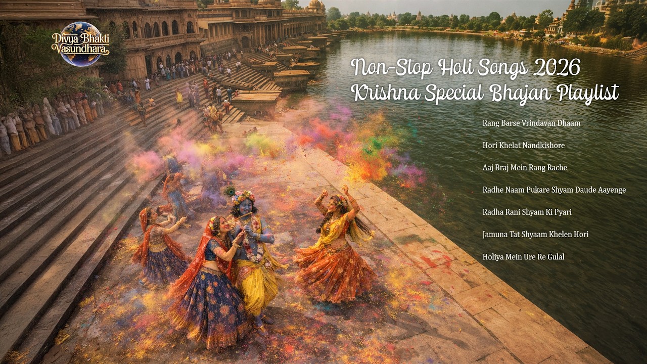 Non-Stop Holi Songs 2026 | Krishna Special Bhajan Playlist