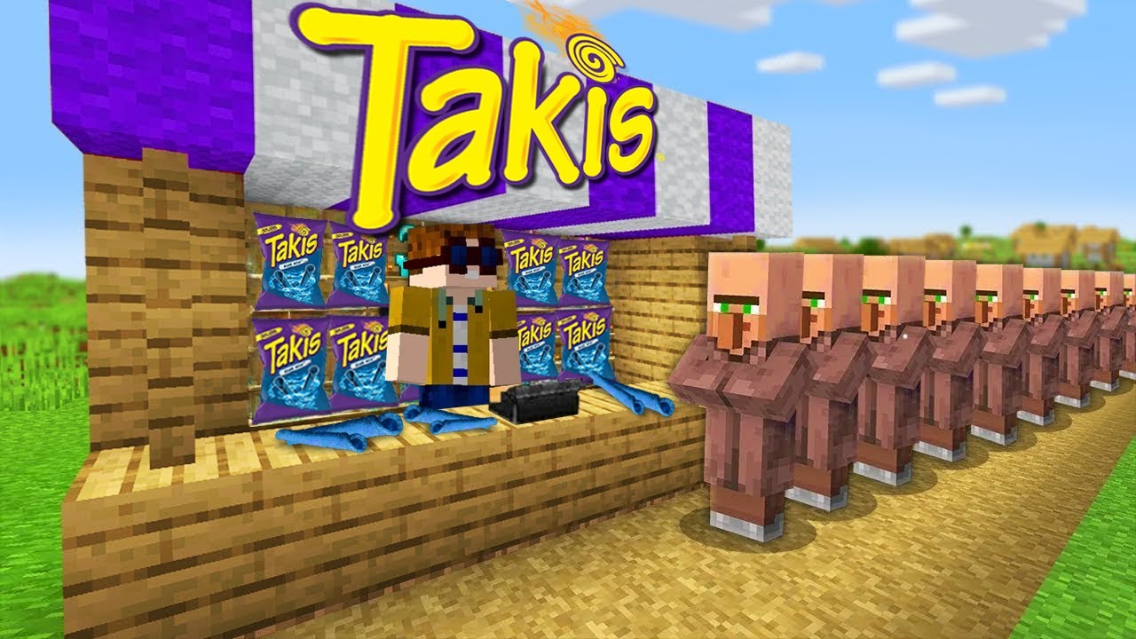 ICH ER&Ouml;FFNE einen VILLAGER TAKIS SHOP in Minecraft