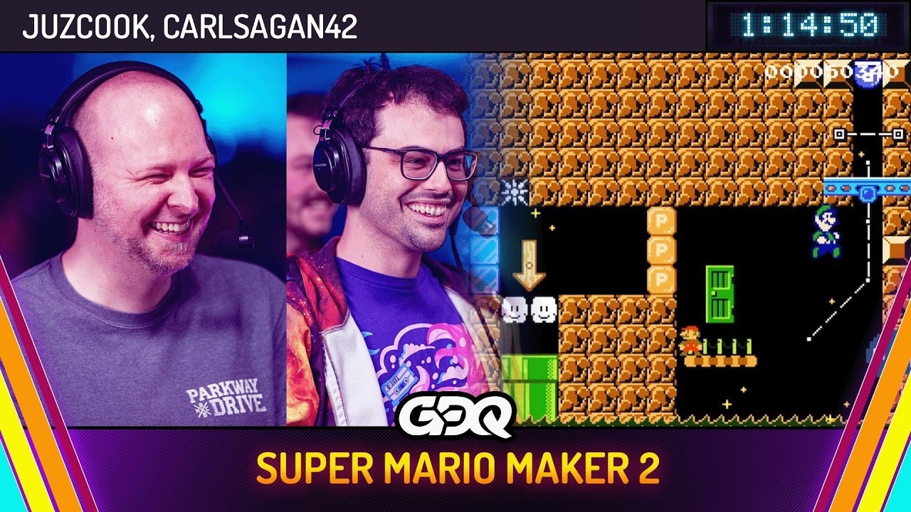 Troll Race Live at SGDQ 2026 (w/ Juzcook, Wilfred, Marble, and the wonderful Mario Maker Community)