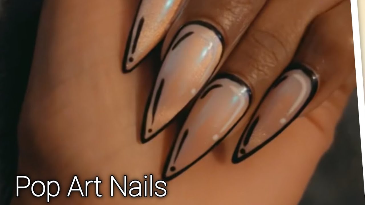 Pop Art Press On Nails 💞