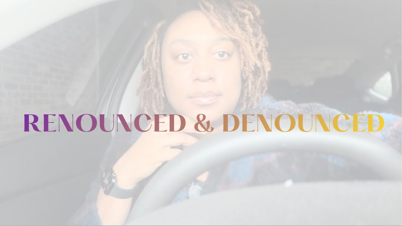 I renounced and denounced Delta Sigma Theta and Alpha Kappa Psi