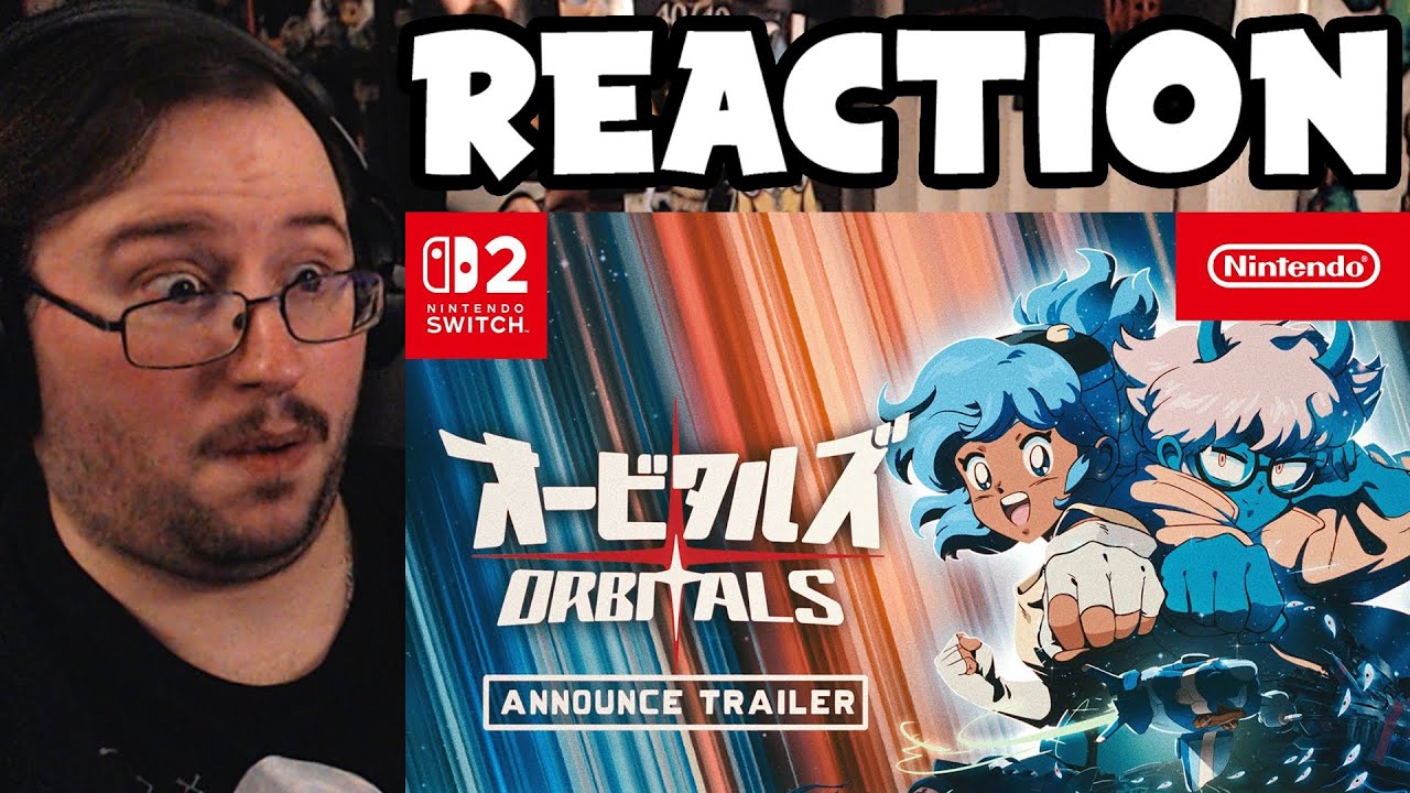 Gor's "Orbitals Announcement Trailer" REACTION (Retro Anime Split Fiction!)