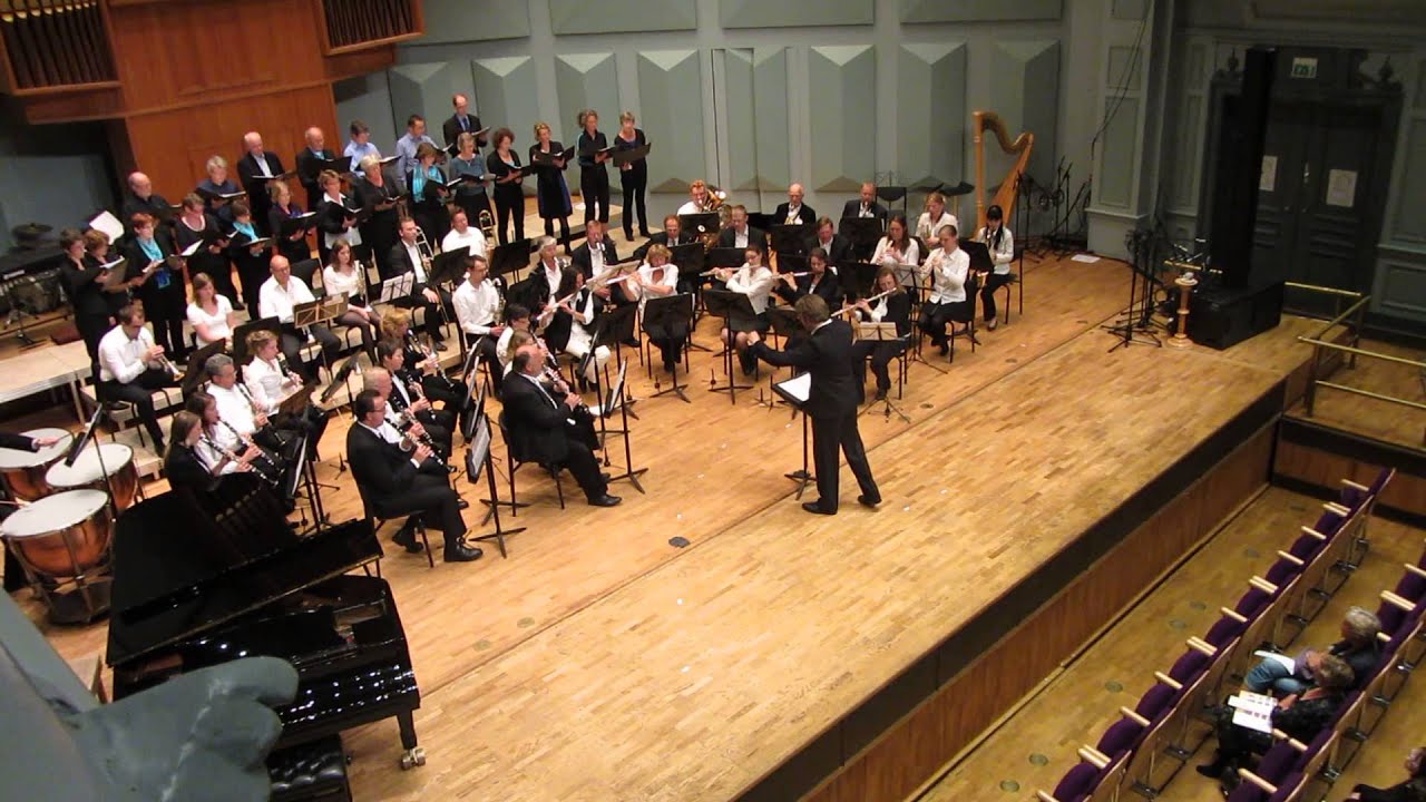Kyrie uit Missa Brevis (Jacob de Haan), Leids Harmonie Orkest ism Lingua Musica
