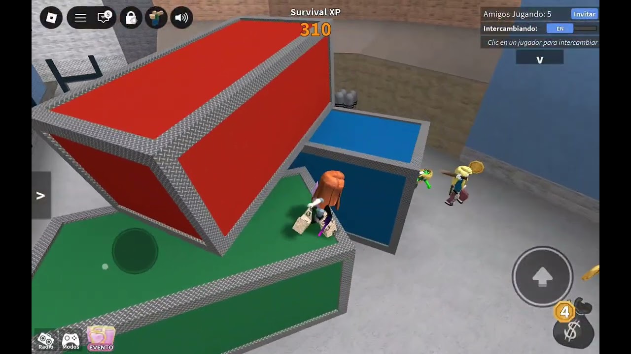 Jugando la upd de mm2 (me quedé impactada)