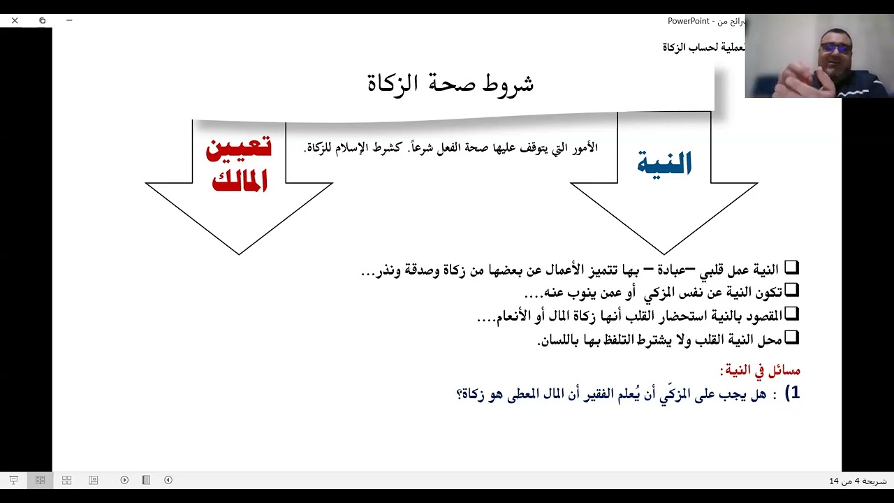 دورة الأسس والإجراءات العملية لحساب الزكاة || المحاضرة الثانية || د. وليد حنيفي