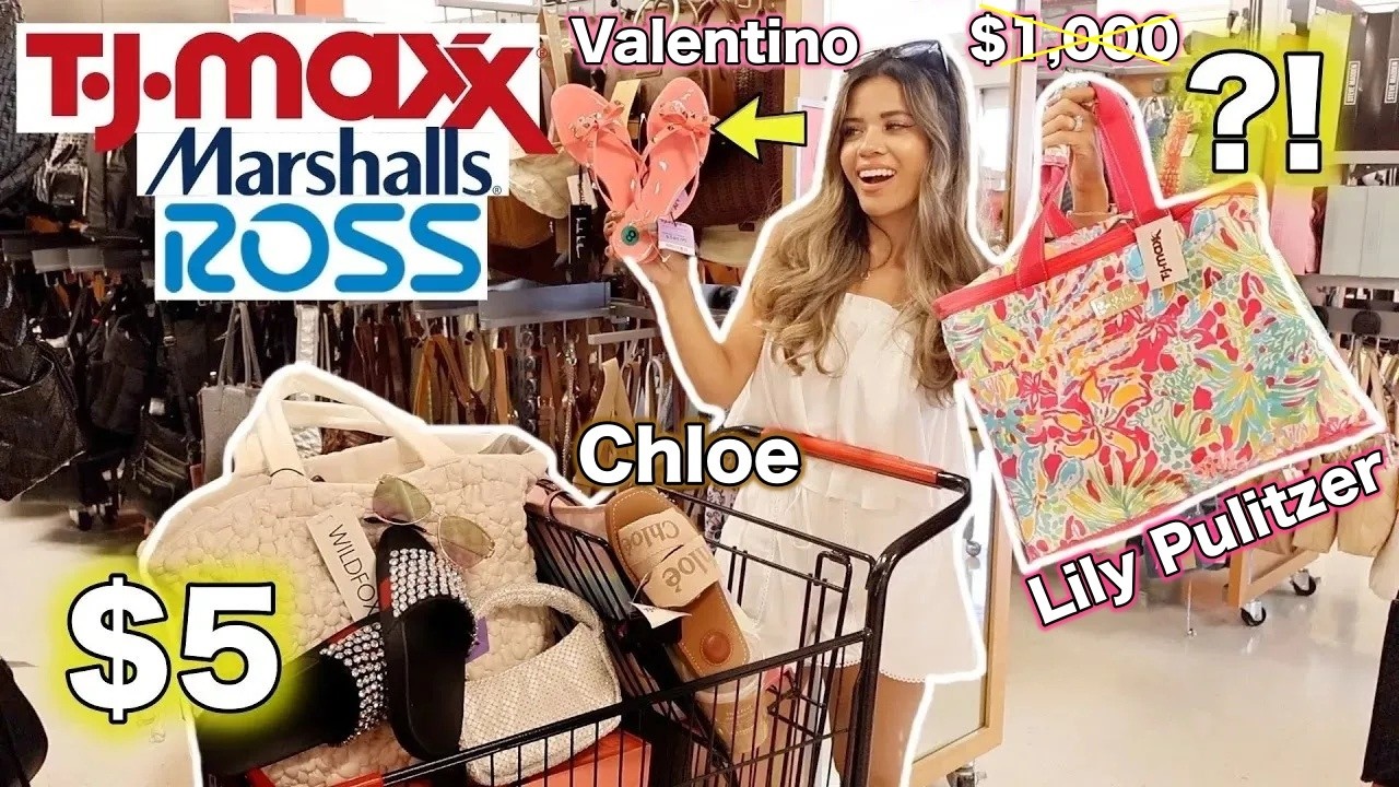 99% LESS LUXURY SHOPPING AT TJ MAXX!