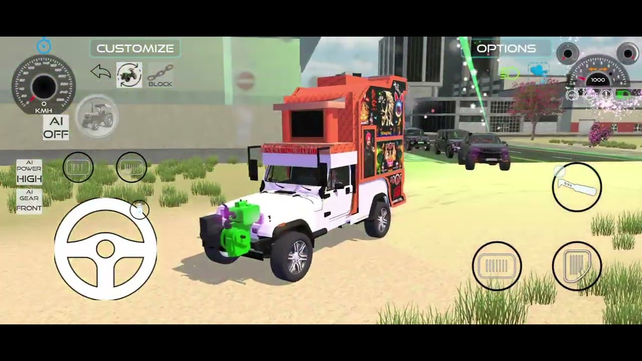 Indian tractor 3d game me barat 🎉😃.