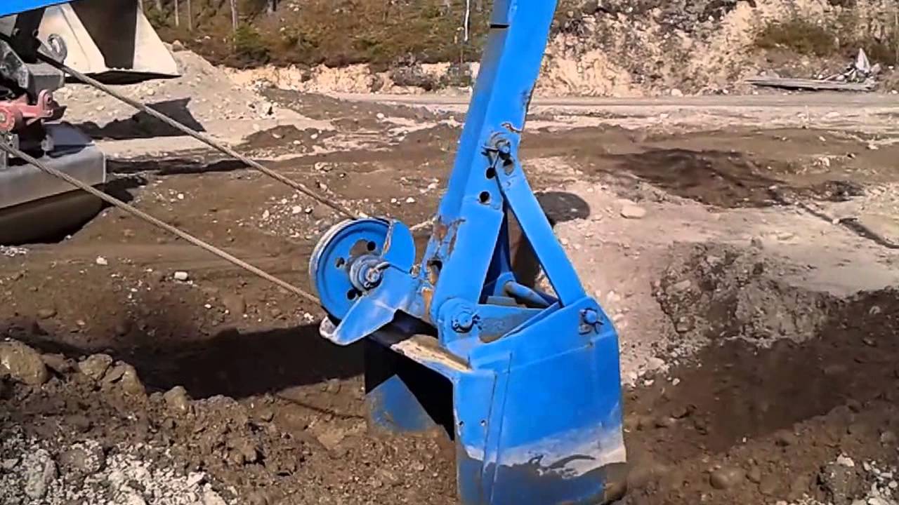 Finnish 1950 Cable Excavator "Pikku-Jussi"  – Åkerman 200D