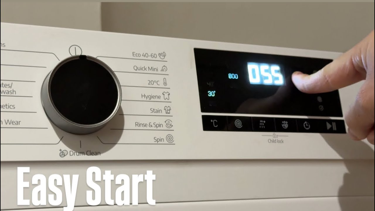Fake Beko B100: Easy Start cycle