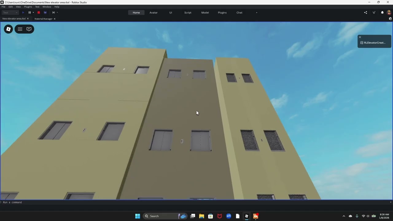 Revolution of my Hollywest Promenade glass elevator recreations