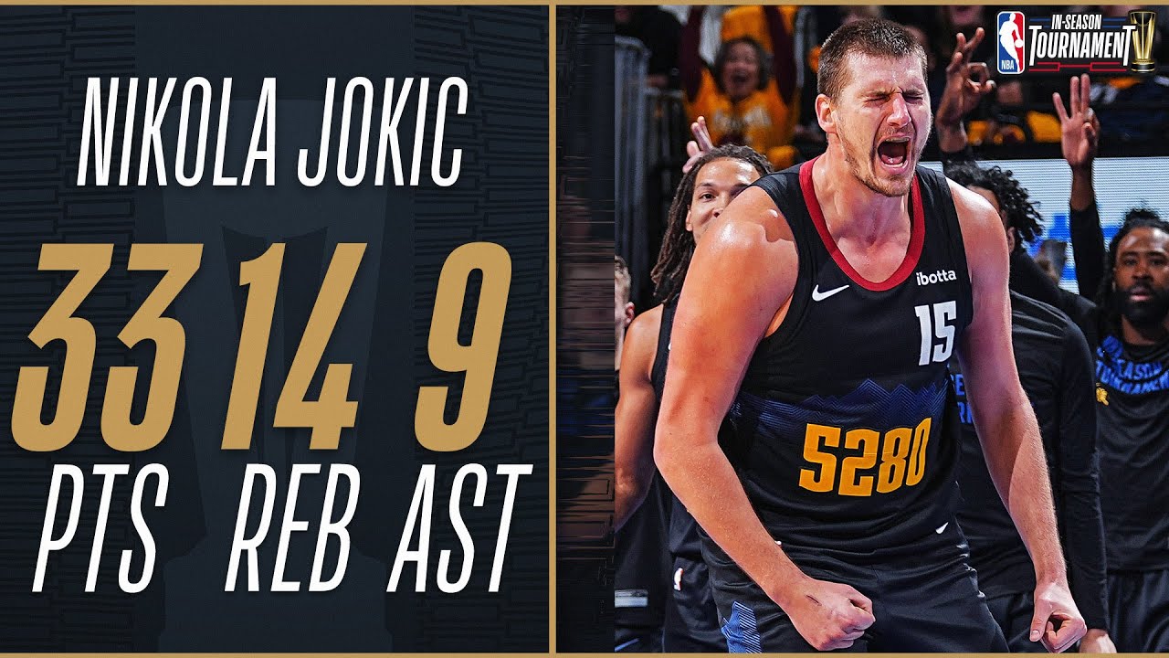 Nikola Jokic's (33 PTS) EFFICIENT Double-Double Performance 🏆| November 3, 2023