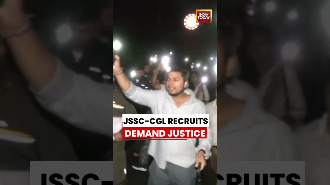 JSSC-CGL Recruits Protest Exam Cancellation, Demand Justice Over Government Decision