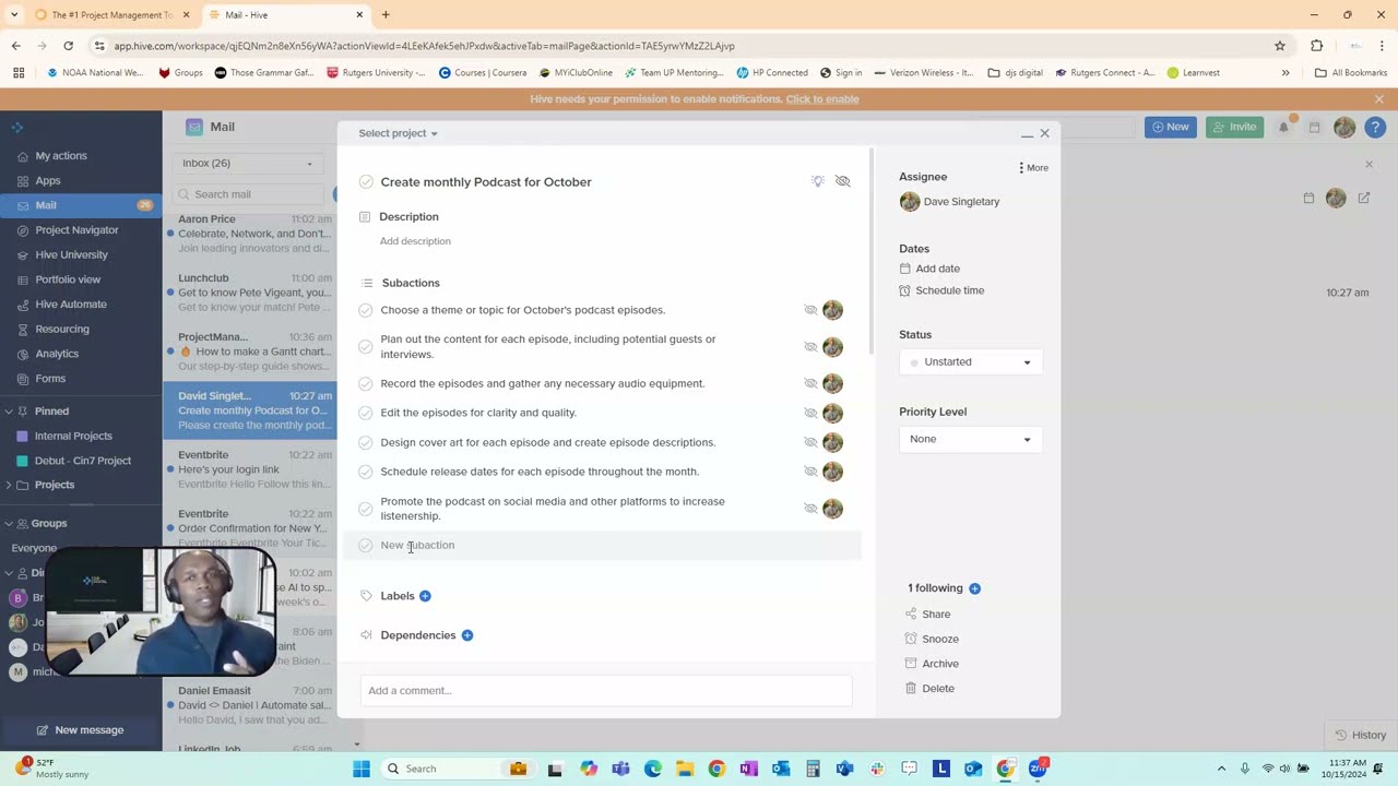 How to Use Hive + AI to Generate Actionable Tasks for Any Project