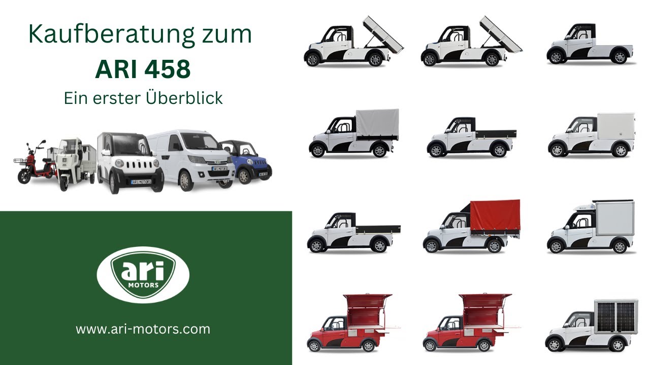 Kaufberatung ARI 458 - Kofferaufbau, Pritsche, Kipper, K&uuml;hlfahrzeug, Verkaufsfahrzeug, Food Truck
