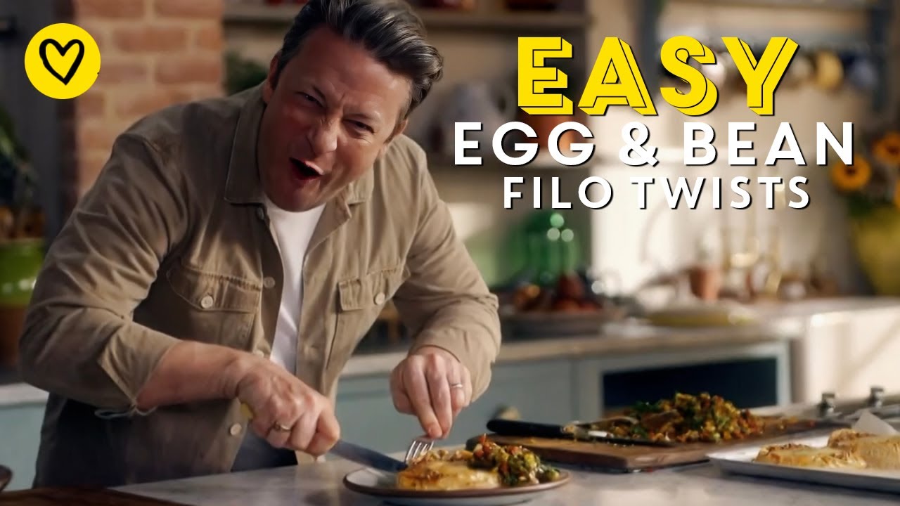 Jamie Oliver's Egg & Bean Twists