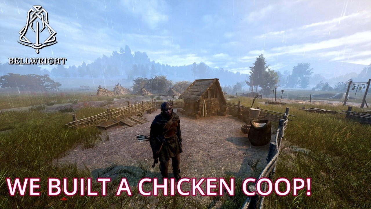 Bellwright Gameplay | We Built A Chicken Coop! | Ep 16
