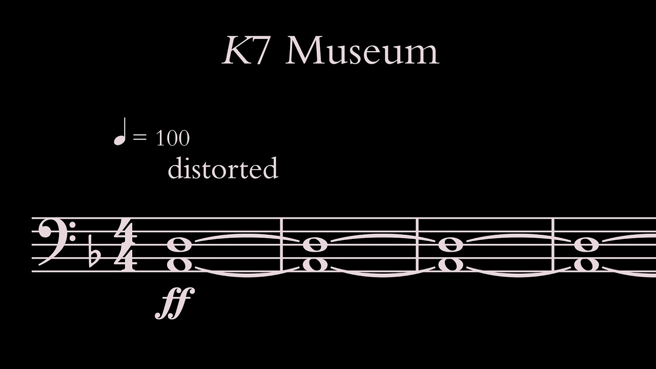 Squarepusher - K7 Museum (Score Vid)