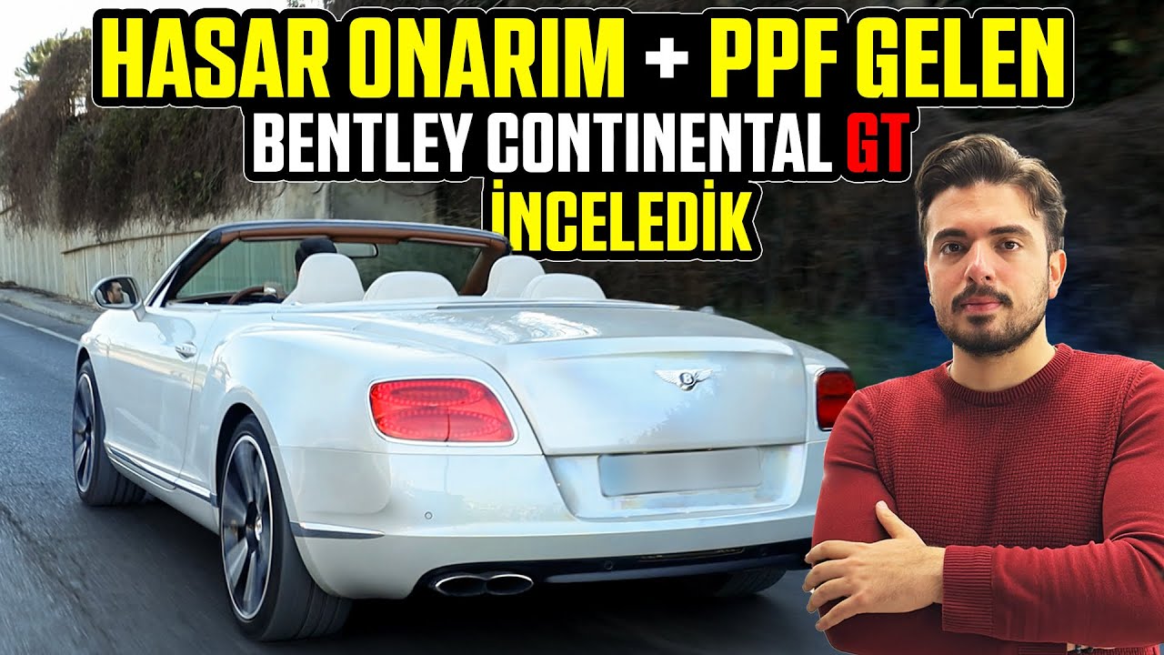 BENTLEY CONTINENTAL GT | V8 500 Hp’lik Canavar!