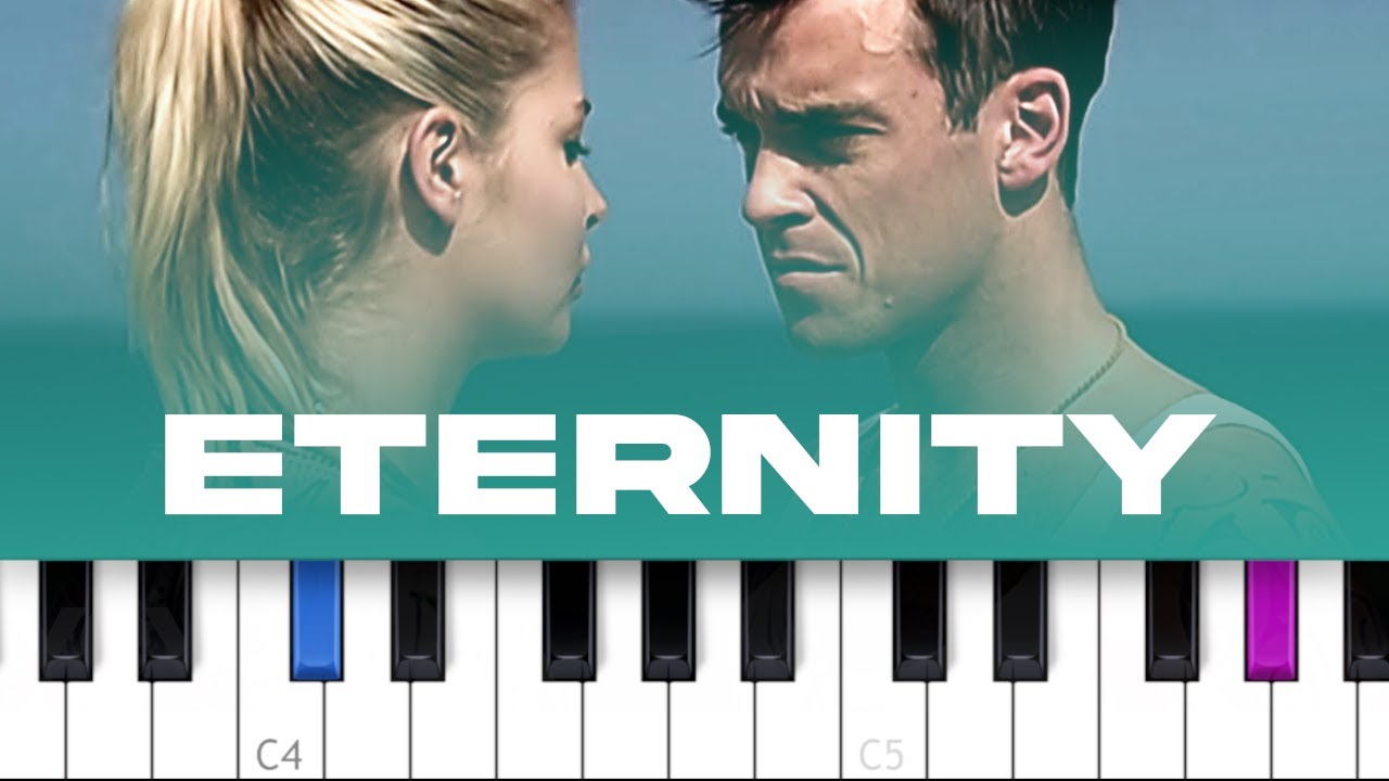 Robbie Williams - Eternity (piano tutorial)