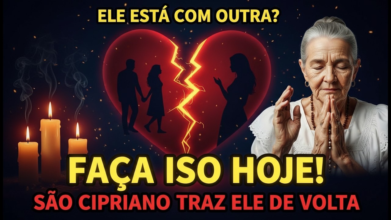 O Orgulho Dele Está Impedindo a Volta. São Cipriano Vai Quebrar Isso Agora.